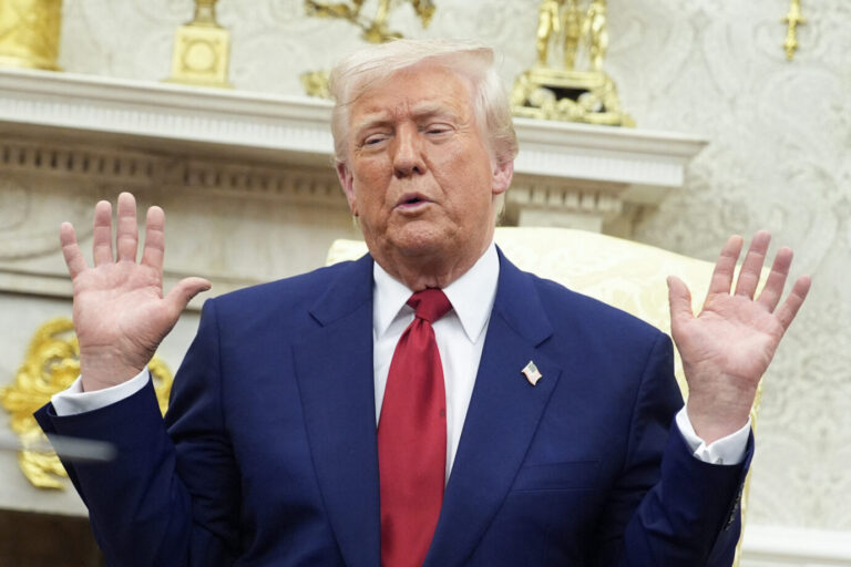 US-Präsident Donald Trump: Er äfft seine Handelspartner nach